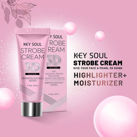 Key Soul Strobe Cream 3D Shine - 30gm